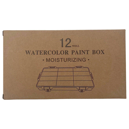 ALESANDRO ACCESSORIES ALESANDRO Artist Moisturising Watercolour Paint Box 12 Wells