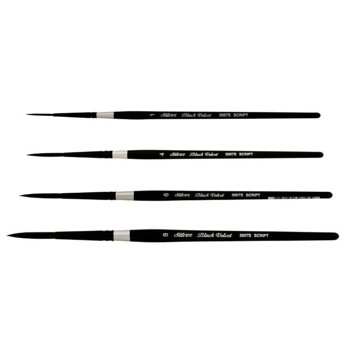 Silver Brush 3007S Black Velvet Watercolour Brushes