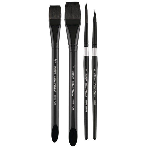 SILVER BRUSH SILVER BRUSH Silver Brush WC-3202S Black Velvet Set